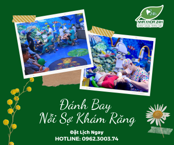 ĐÁNH BAY NỖI SỢ KHÁM RĂNG CỦA BÉ?