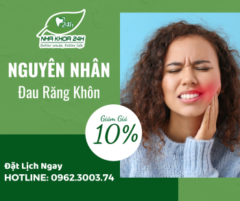 NGUYÊN NHÂN ĐAU RĂNG KHÔN