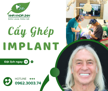 CẤY GHÉP IMPLANT – GIẢI PHÁP CHO NGƯỜI MẤT RĂNG LÂU NĂM